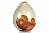 Polished Polychrome Jasper Egg - Madagascar #245694-1